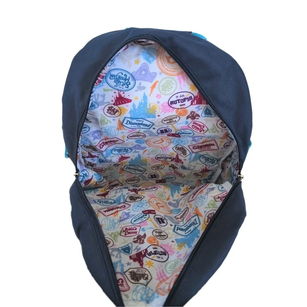 Disney Parks‎ Passport Patches Star Tours Mickey Mouse Canvas Backpack Blue New